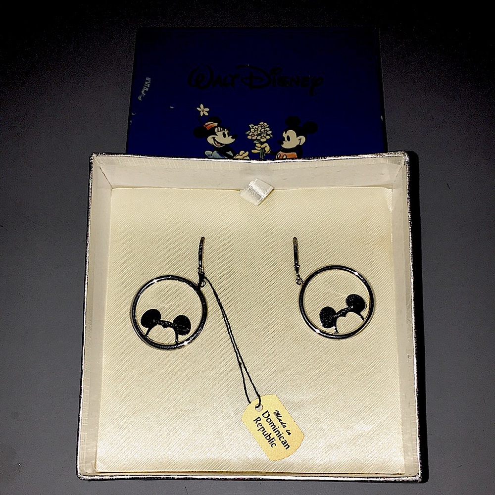 Silver earrings